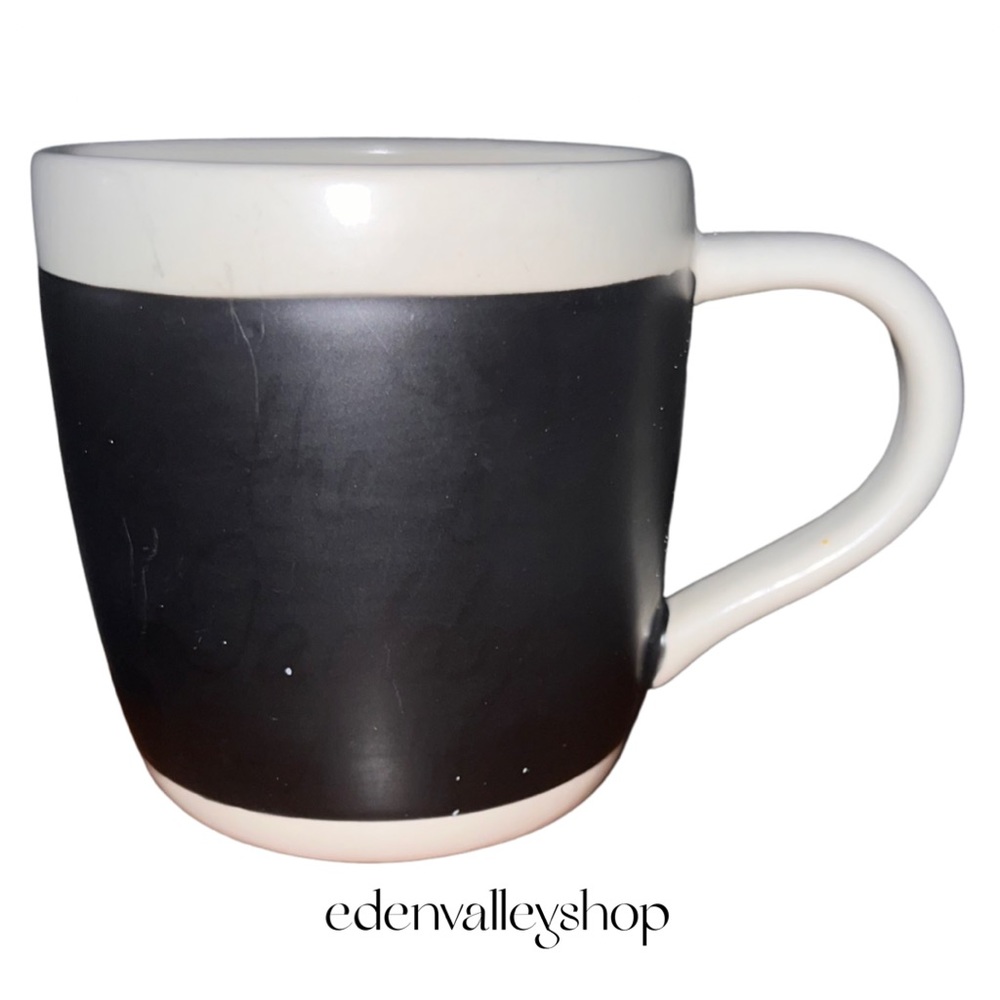 Starbucks Chalkboard Collectors Coffee Mug 2009
